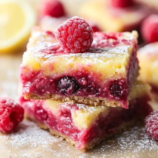 Raspberry Lemonade Bars