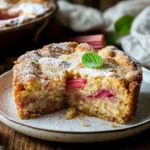Rhubarb Cake