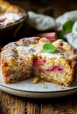 Rhubarb Cake 17 Rhubarb Cake