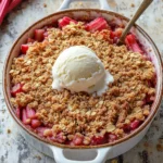 Rhubarb Crunch