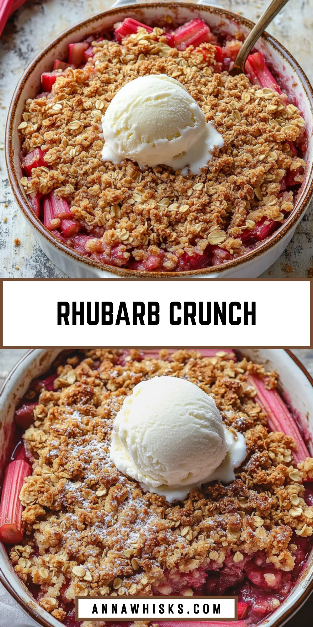Rhubarb Crunch 17 Pinterest Hidden Image