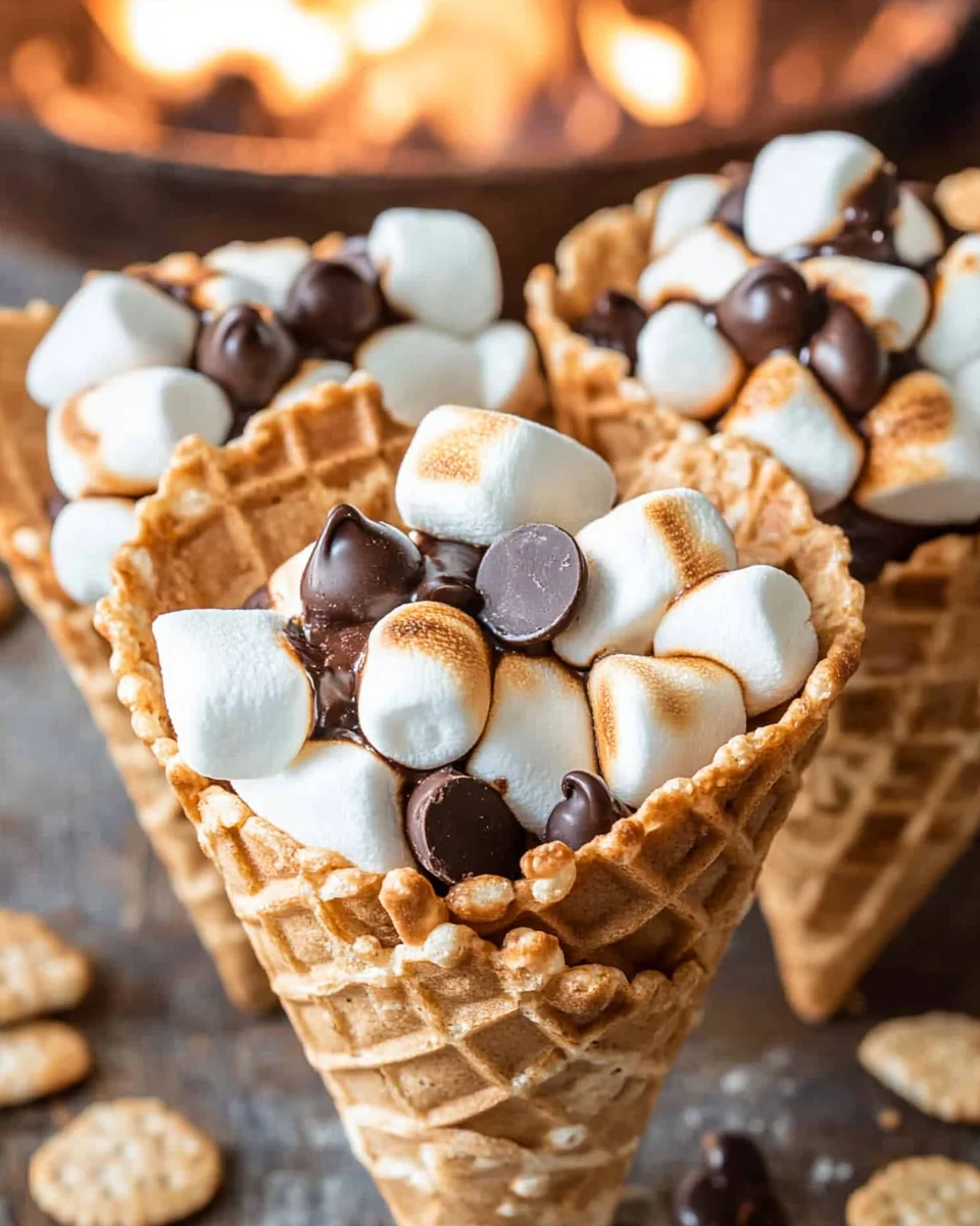 S’Mores Cones 15 S’Mores Cones