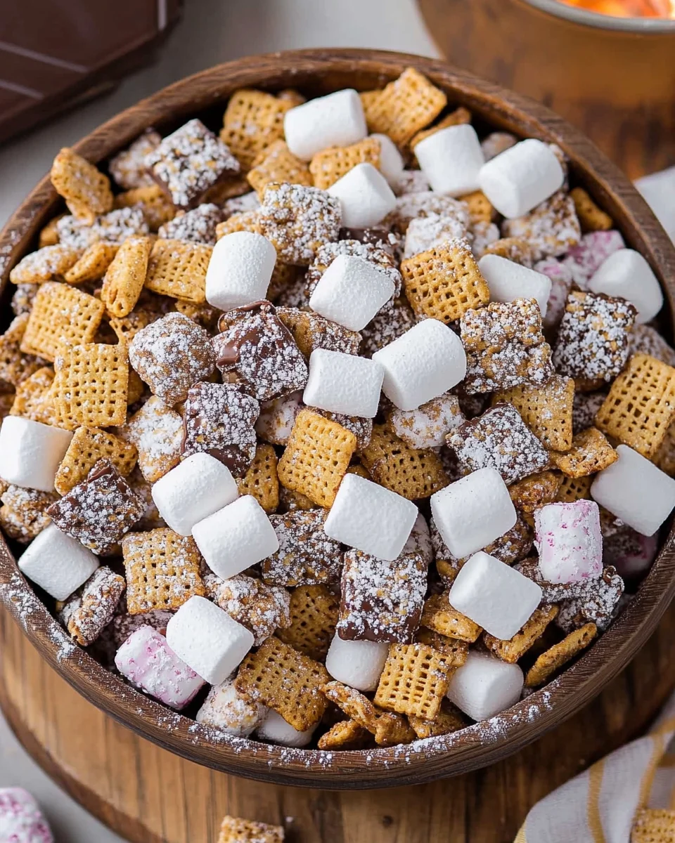 S'mores Puppy Chow