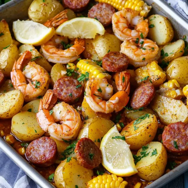 Sheet Pan Shrimp Boil