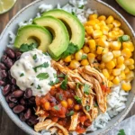 Slow Cooker Chicken Burrito Bowl