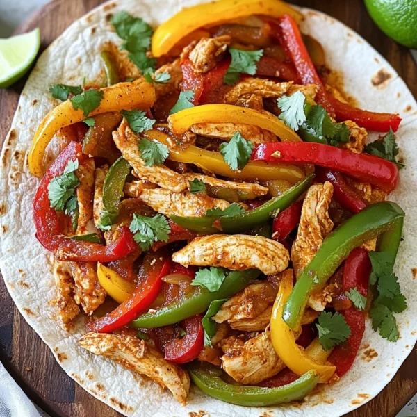 Slow Cooker Chicken Fajitas