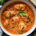 Slow Cooker Creamy Tomato Basil Chicken