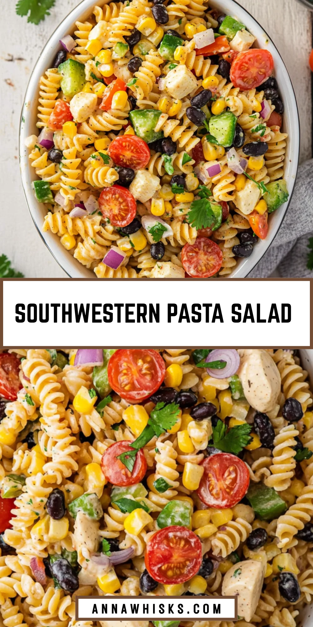 Southwestern Pasta Salad 18 Pinterest Hidden Image