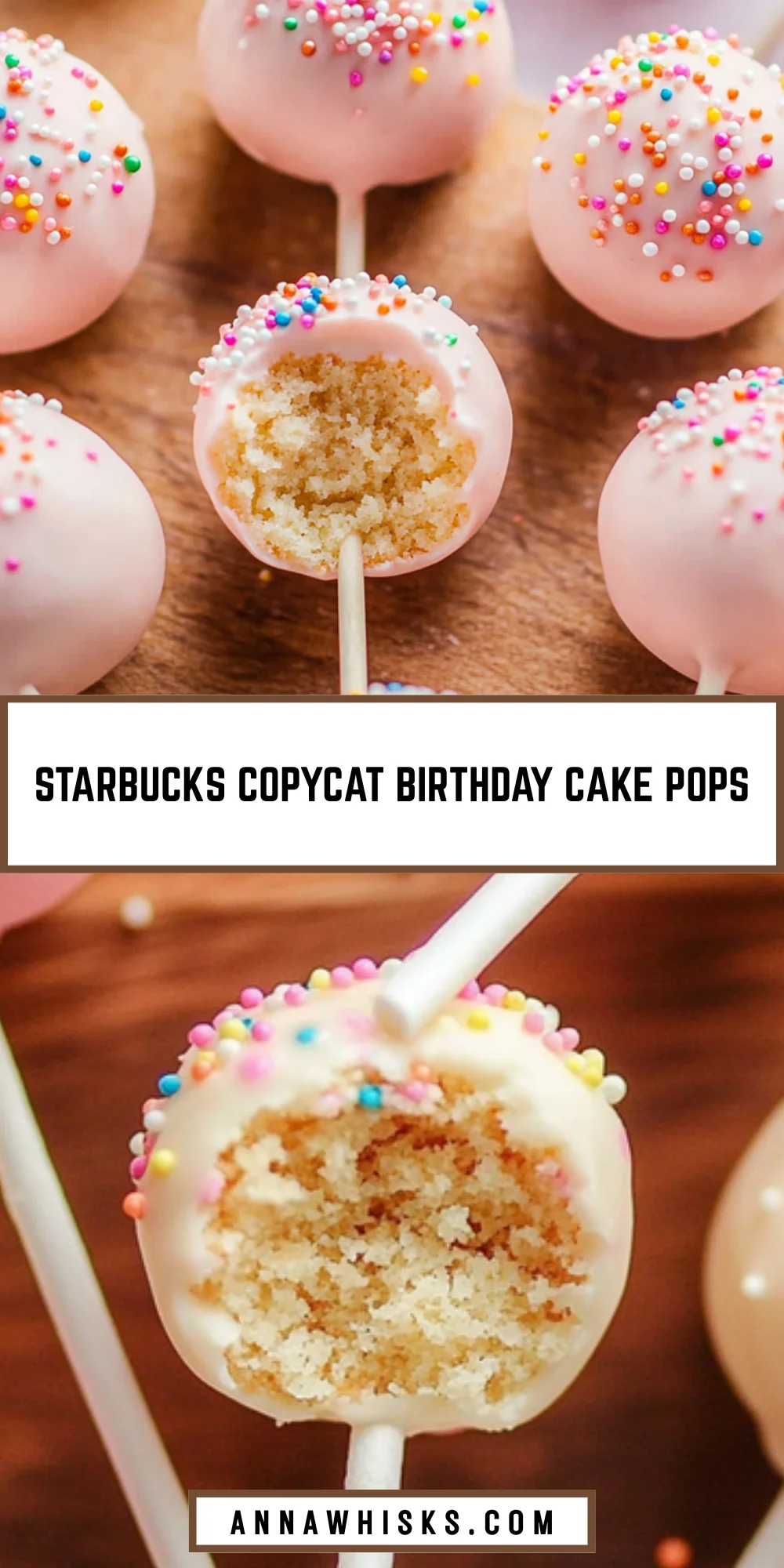 Starbucks Copycat Birthday Cake Pops 21 Pinterest Hidden Image