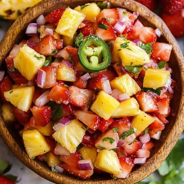 Strawberry Pineapple Salsa Recipe: A Fresh And Flavorful Treat