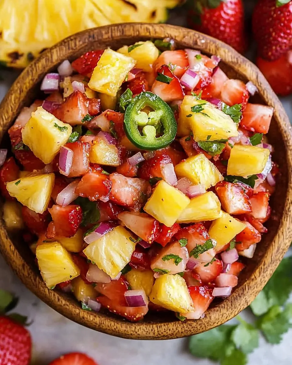 Strawberry Pineapple Salsa Recipe: A Fresh And Flavorful Treat