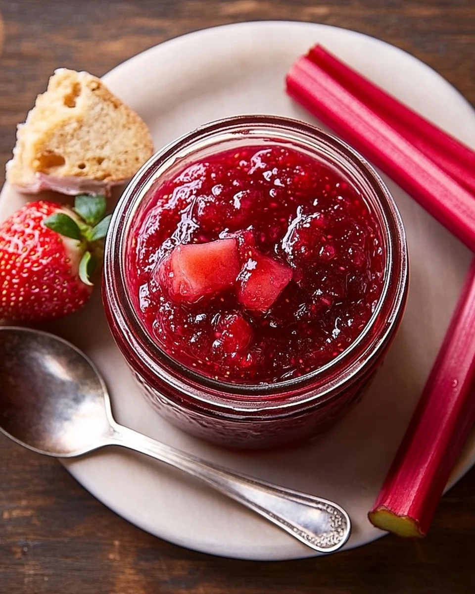 Strawberry Rhubarb Jam