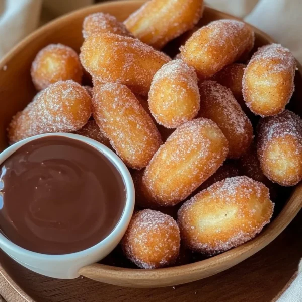 Sweet Air Fryer Churro Bites Recipe