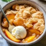 The Easiest Southern Peach Cobbler