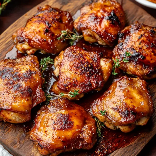 30-min Oven Baked Boneless Skinless Chicken Thighs