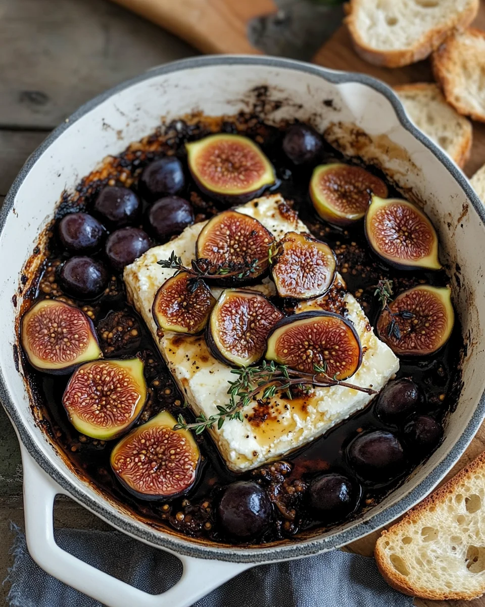 Baked Feta and Figs 20 Baked