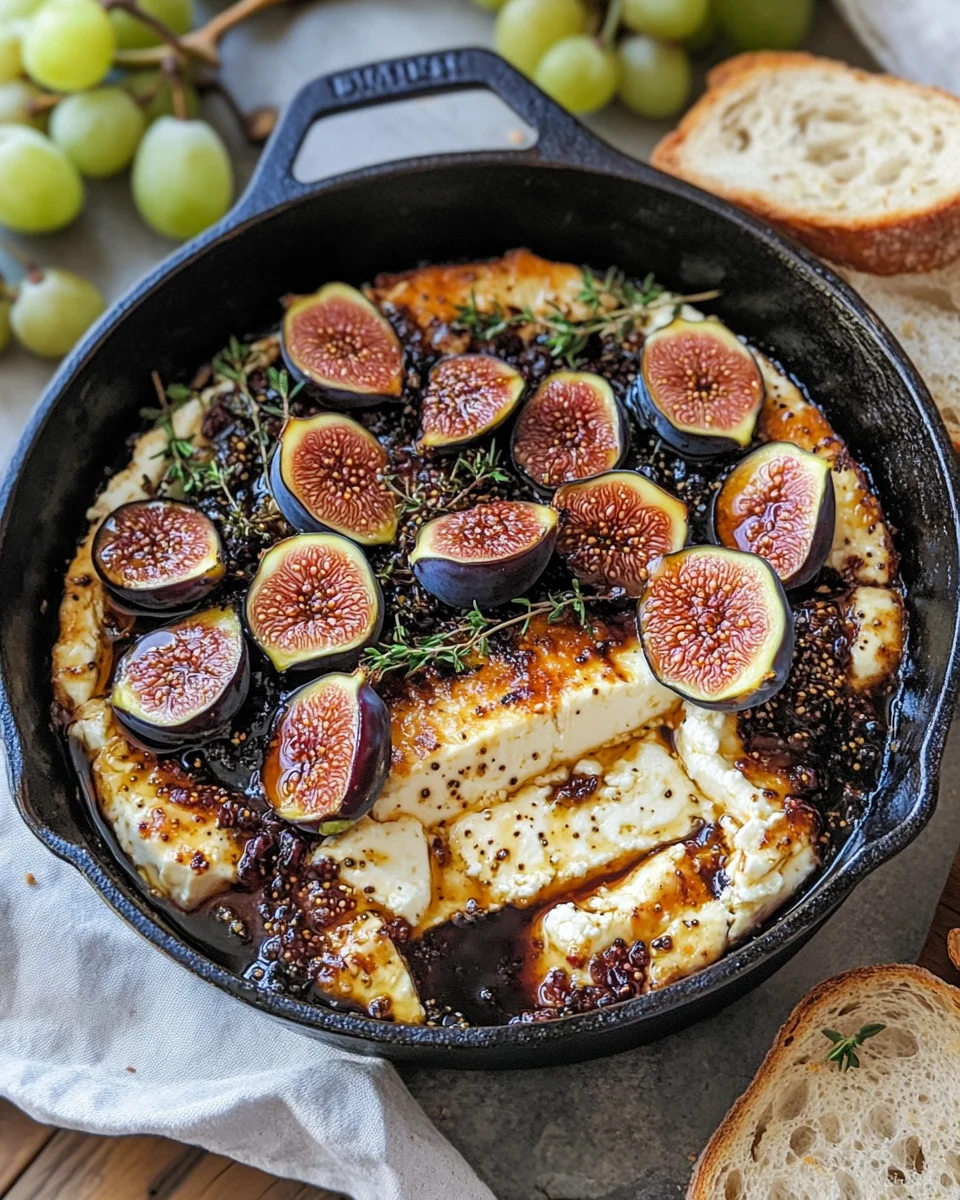 Baked Feta and Figs