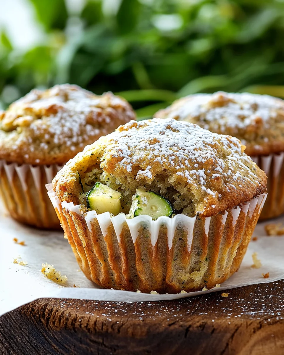 Banana Zucchini Muffins
