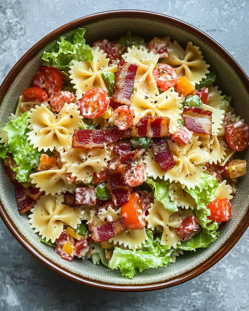 BLT Pasta Salad recipe