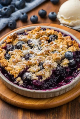 Blueberry Crisp