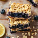 Blueberry Oatmeal Bars