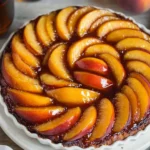 Bourbon Peach Upside-Down Cake