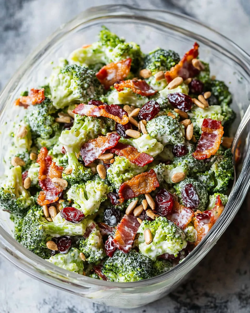 Broccoli Salad with Bacon Recipe