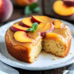 Brown Sugar Peach Cake