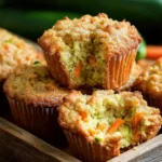 Carrot Cake Zucchini Muffins