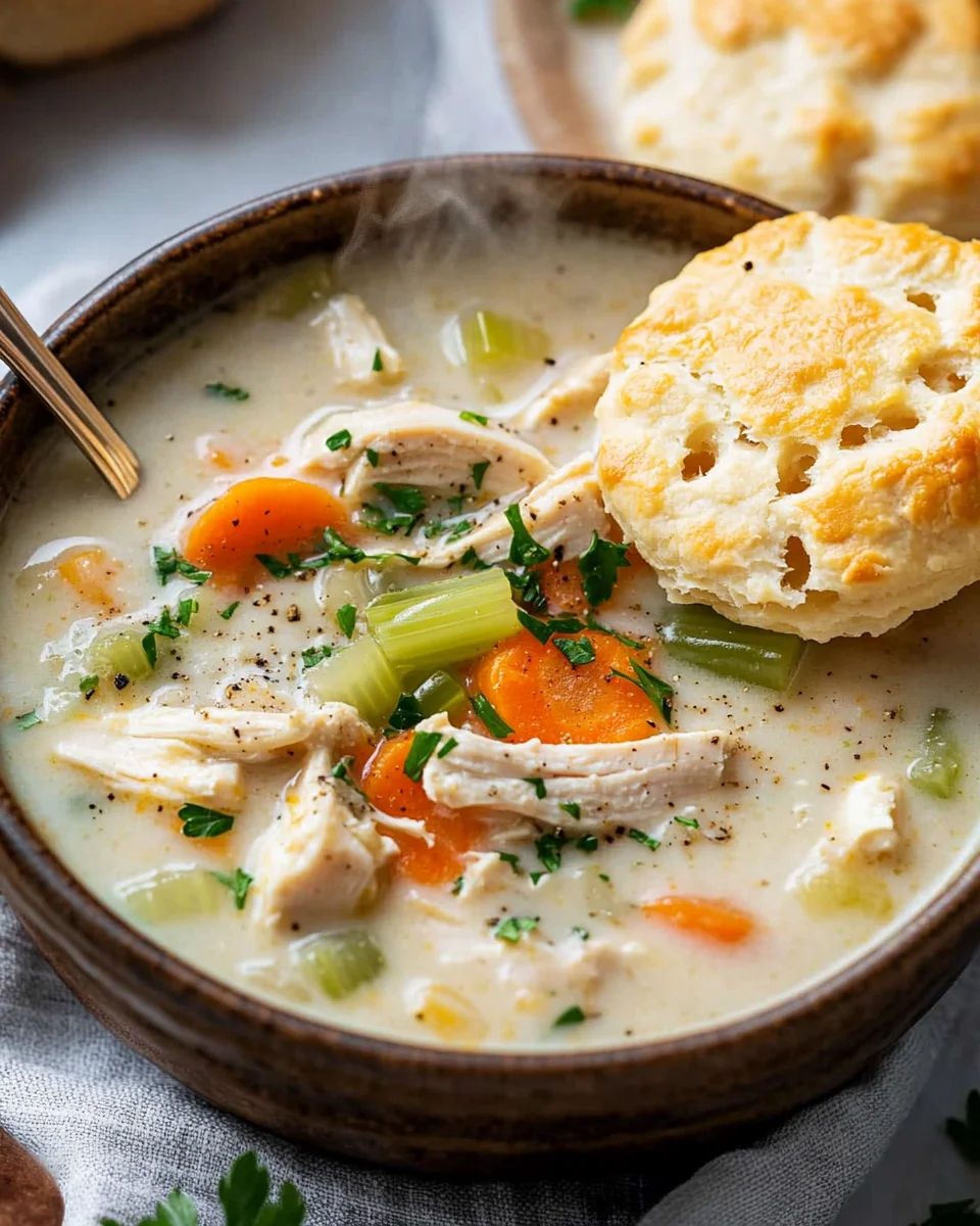 Chicken Pot Pie Soup Recipe