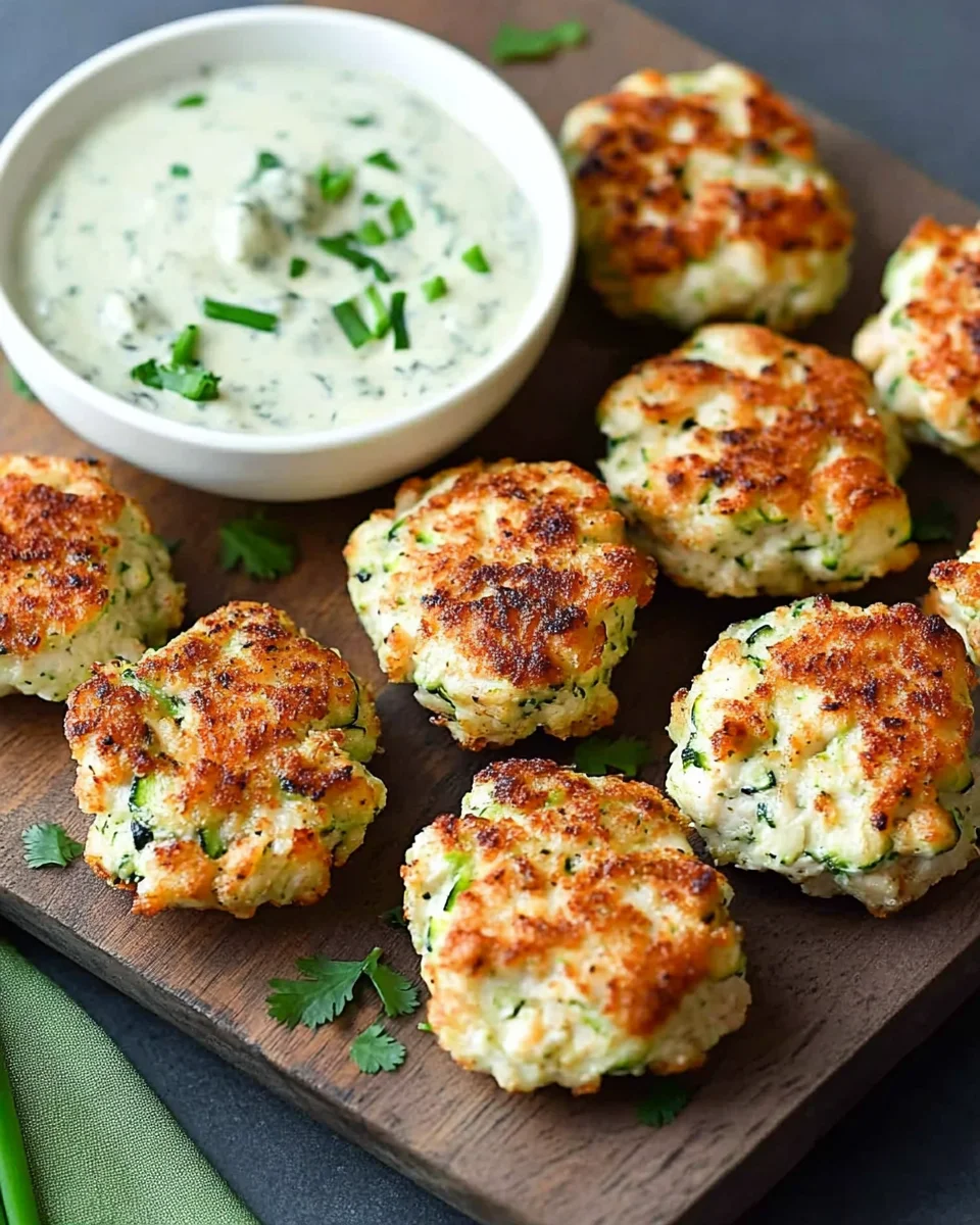 Chicken Zucchini Poppers