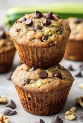 Chocolate Chip Zucchini Muffins