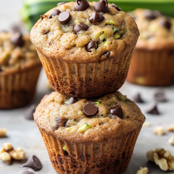 Chocolate Chip Zucchini Muffins