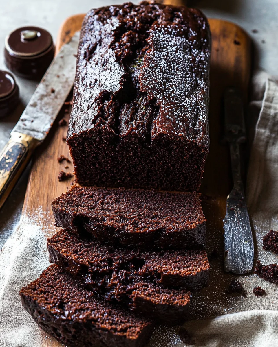 Chocolate Zucchini Bread