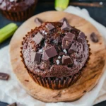 Chocolate Zucchini Muffins