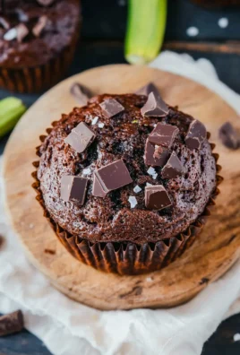 Chocolate Zucchini Muffins