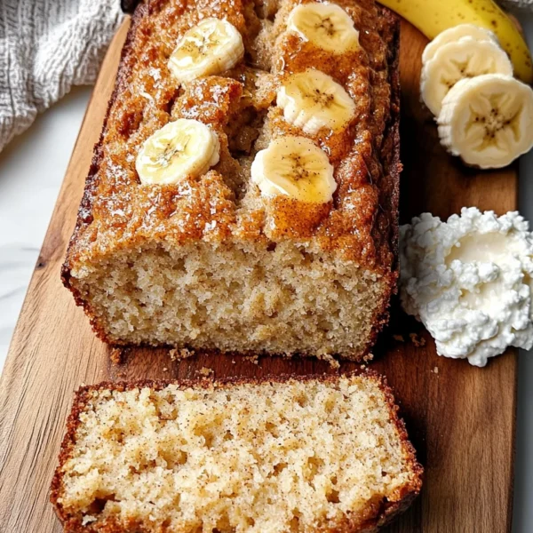 Cottage Cheese Banana Bread