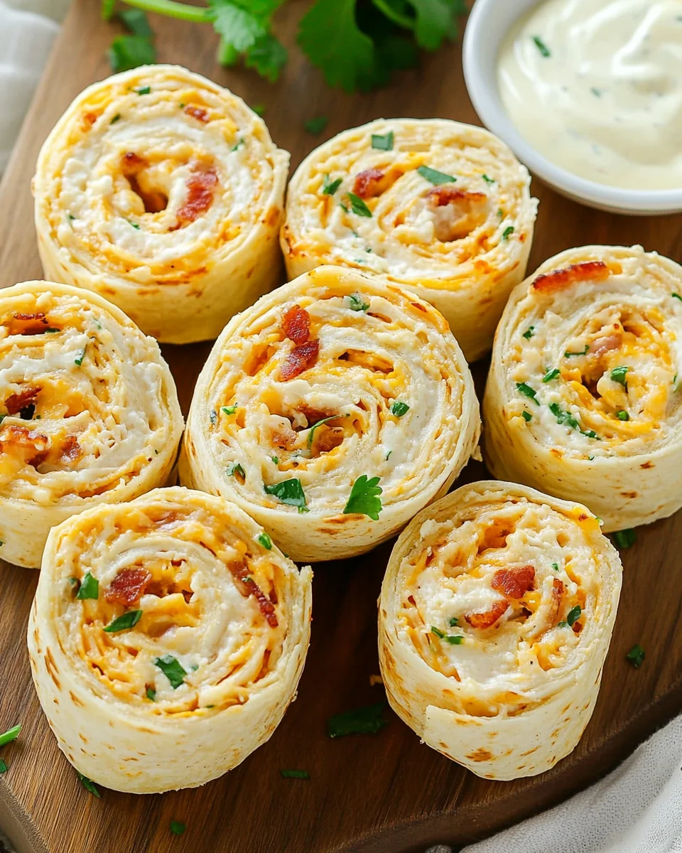 Crack Chicken Pinwheels