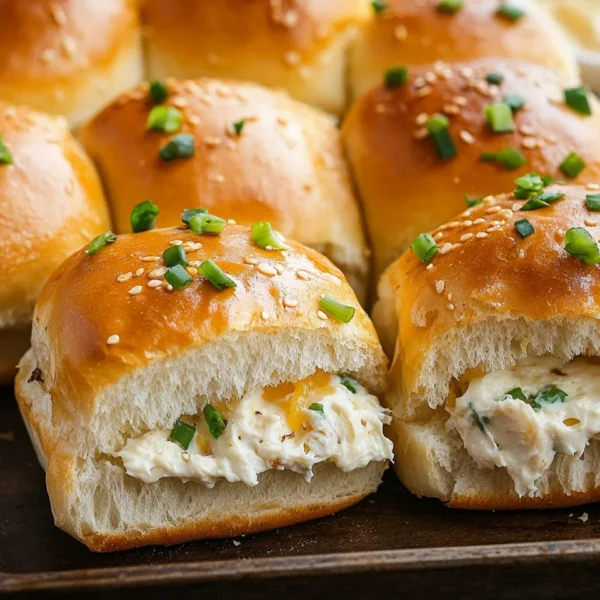 Crack Chicken Sliders on Hawaiian Rolls