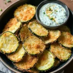 Crispy Baked Zucchini Chips