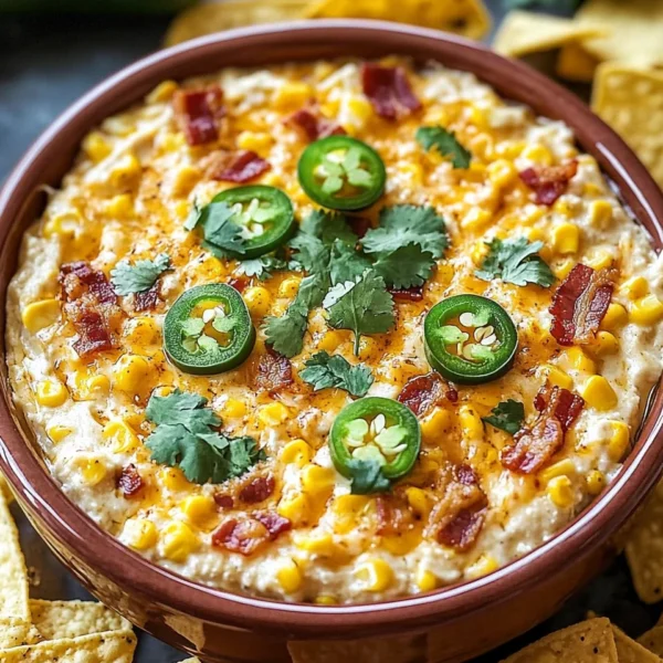 Crockpot Jalapeno Corn Dip