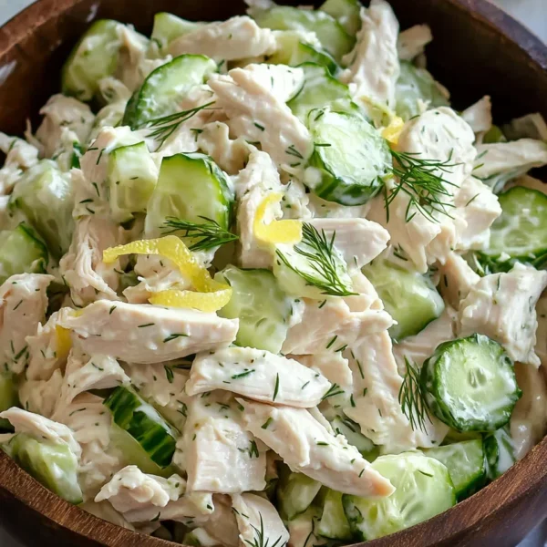 Cucumber Dill Rotisserie Chicken Salad