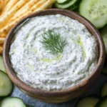 Cucumber Dip with Sour Cream and Dill