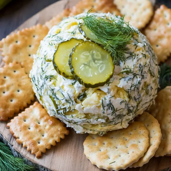 Dill Pickle Cheese Ball Recipe