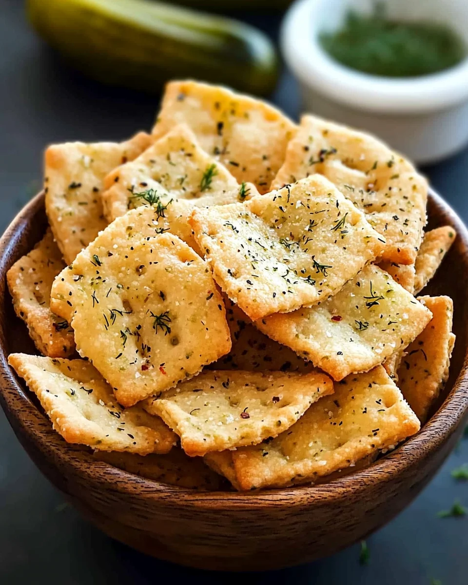 Dill Pickle Saltine Crackers