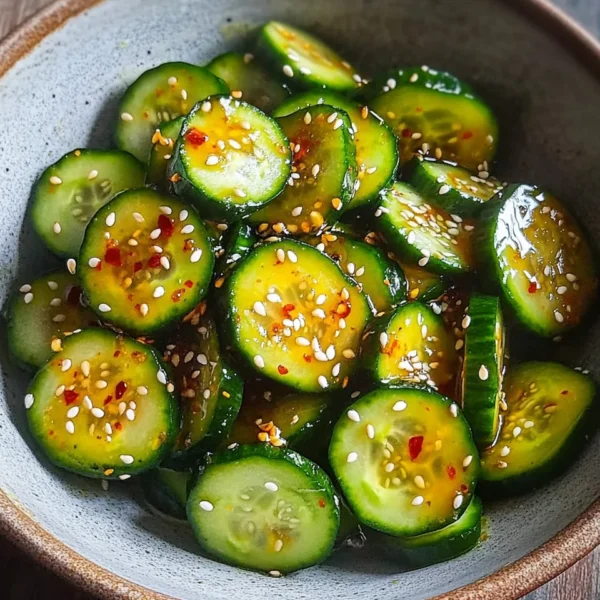 Easy Asian Cucumber Salad