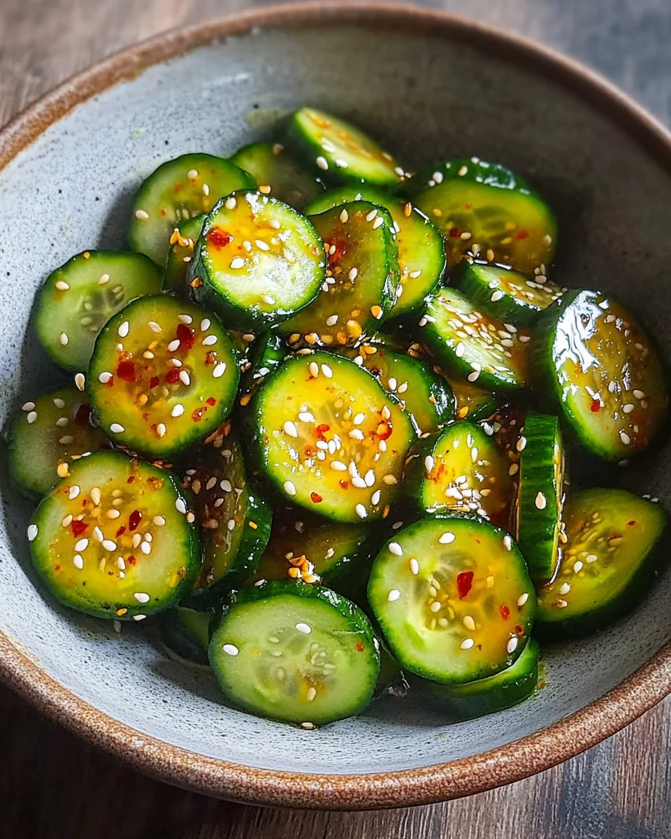 Easy Asian Cucumber Salad