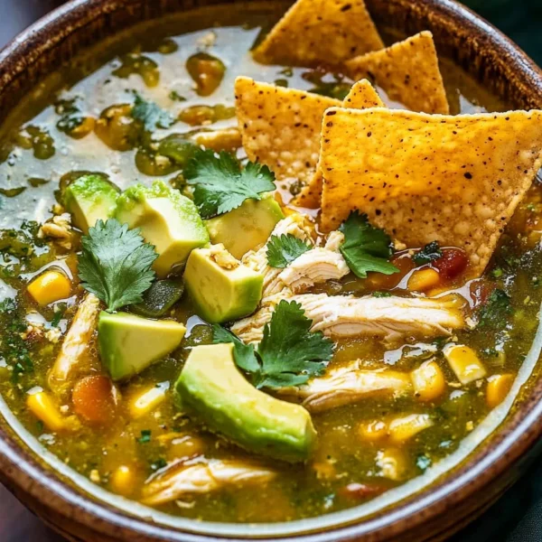 Easy Green Chicken Chili