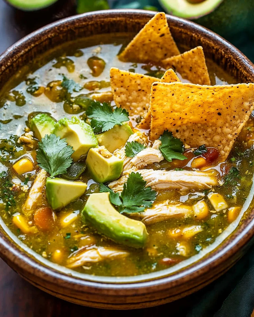 Easy Green Chicken Chili