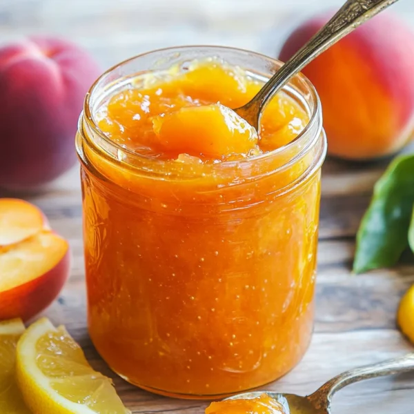 Easy Homemade Peach Jam Recipe (No Pectin)